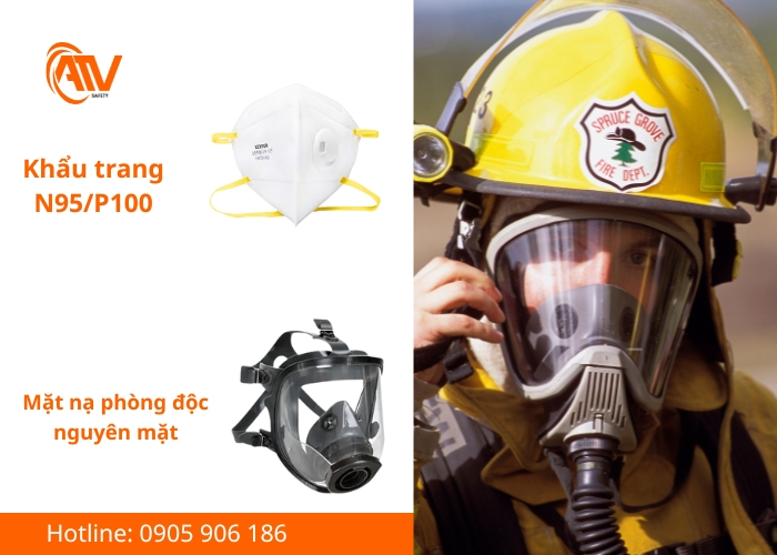 Khẩu trang và mặt nạ phòng độc
