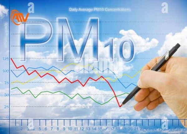 Bụi mịn PM10 kích thước 10 micromet