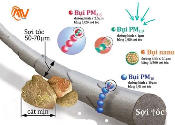 Bụi mịn PM1.0