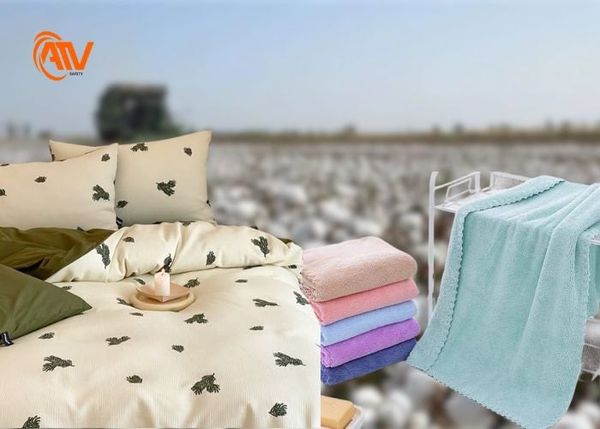 Vải cotton được ứng dụng trong đồ gia dụng