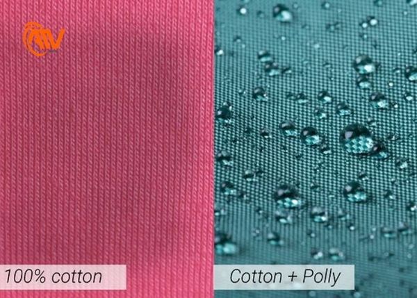 Thấm nước - Một trong những phương pháp nhận biết vải cotton
