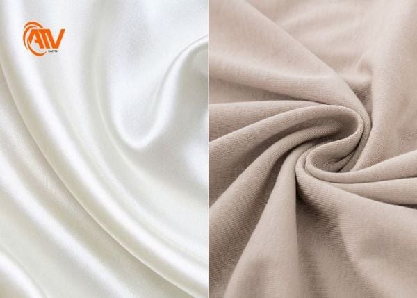Vải cotton lụa và vải cotton thun nổi bật
