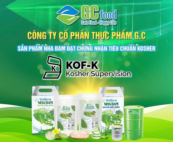 Vietfarm Aloe Vera achieves Kosher Certification, Ready to Conquer the Global Market