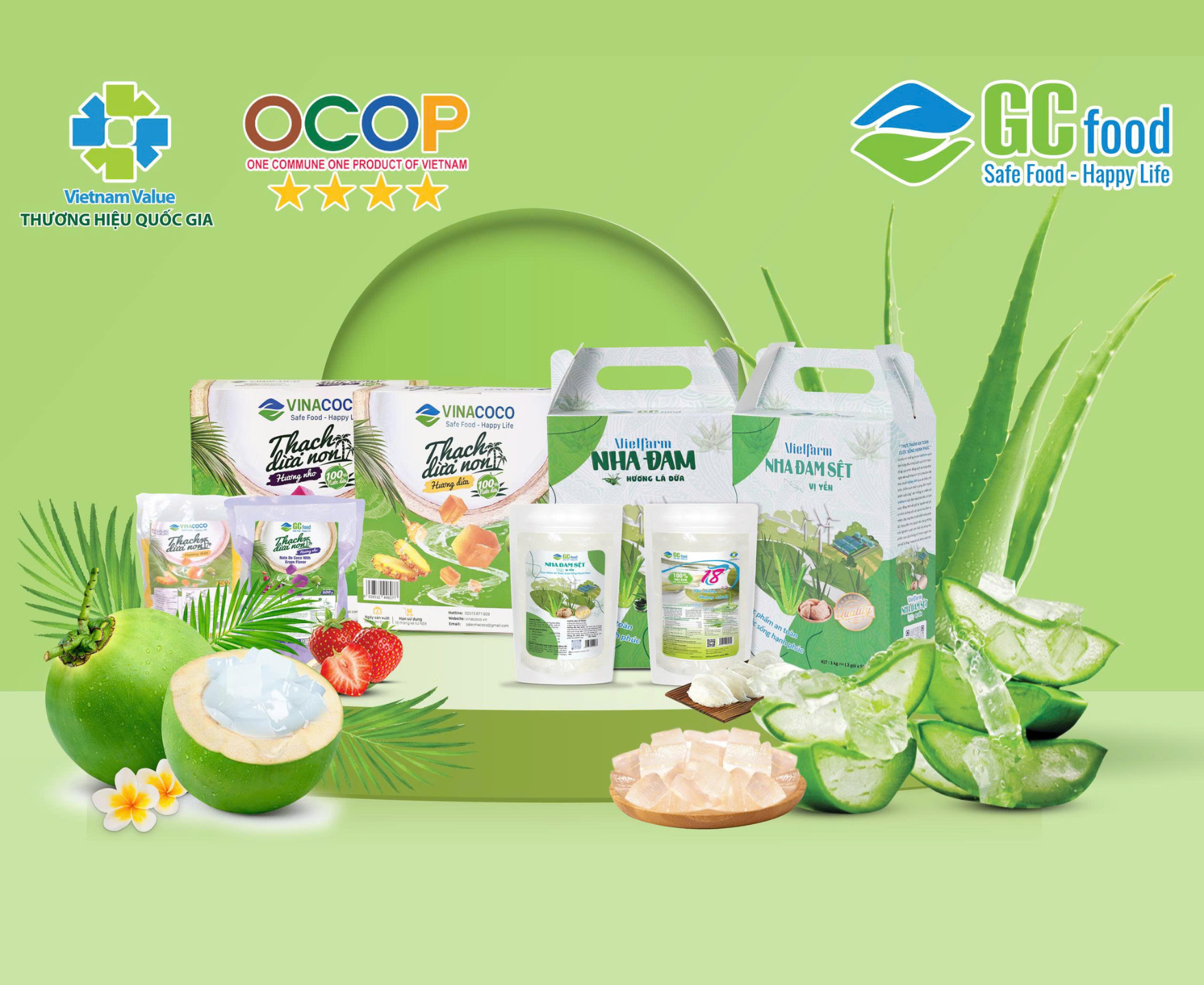 GC Food đưa sản phẩm OCOP vươn xa