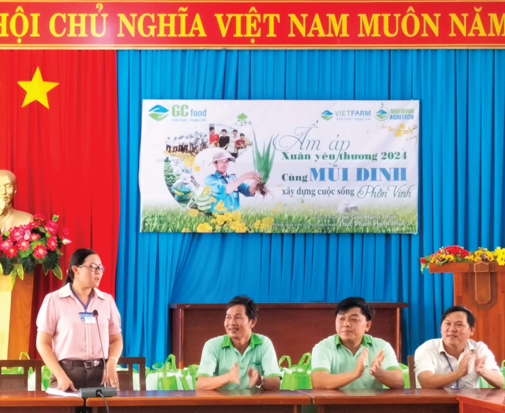Ấm áp xuân yêu thương 2024: Cùng Mũi Dinh xây dựng cuộc sống phồn vinh