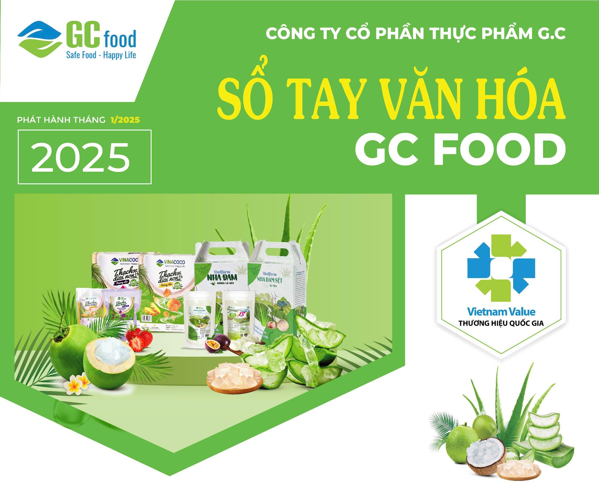 SỔ TAY VĂN HÓA ONLINE GC FOOD THÁNG 1/2025