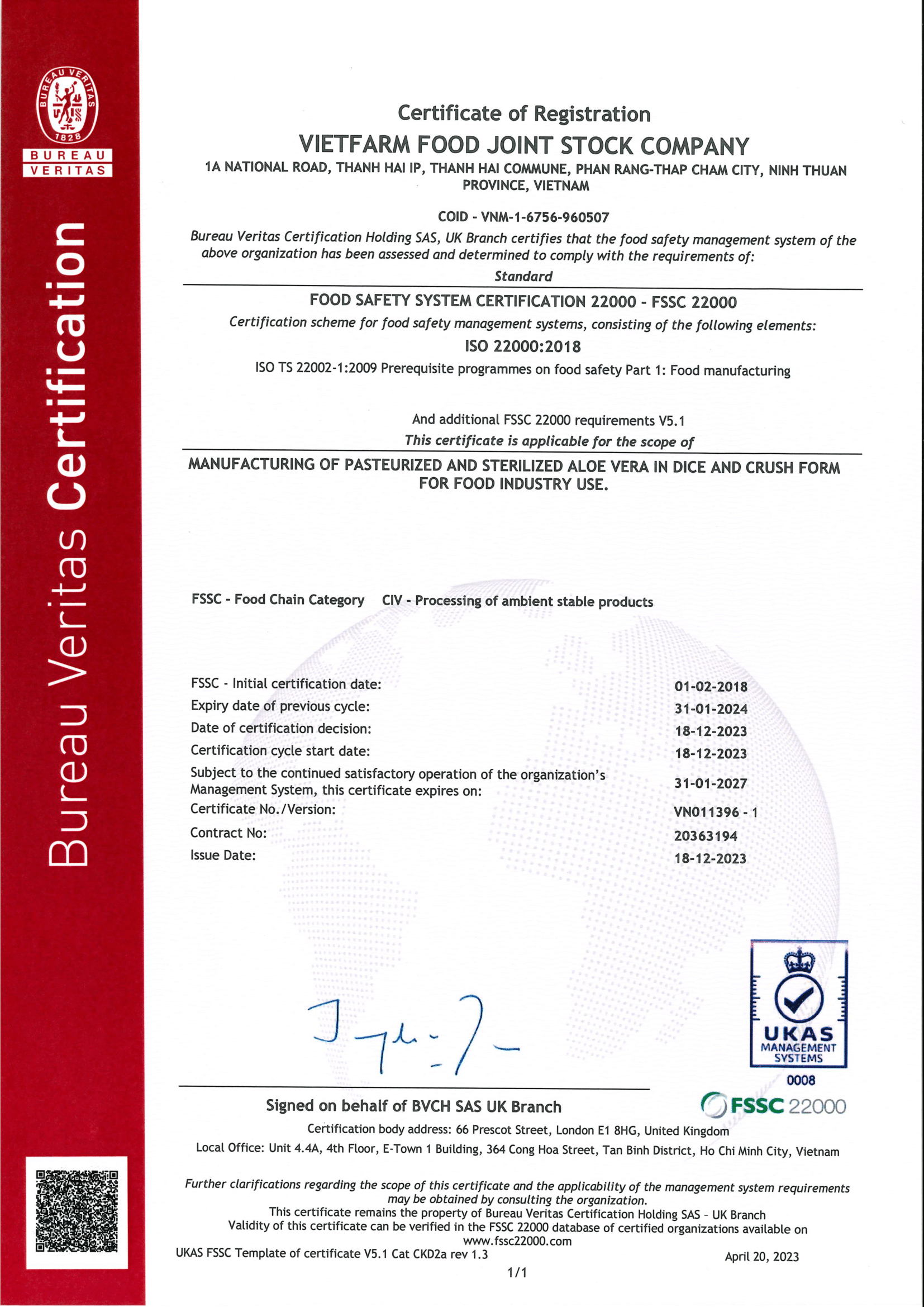 FSSC 22000