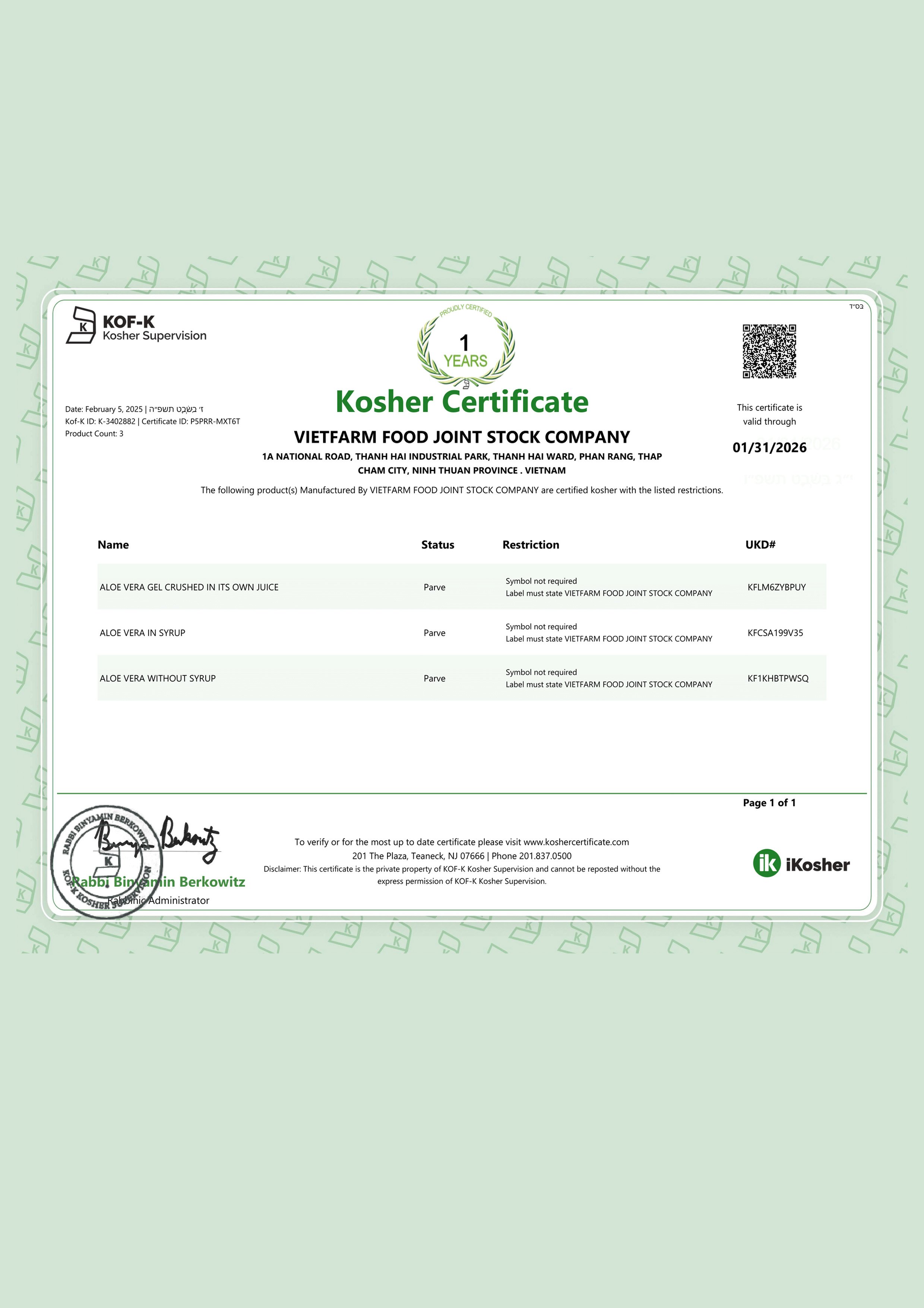 HALAL – KOSHER