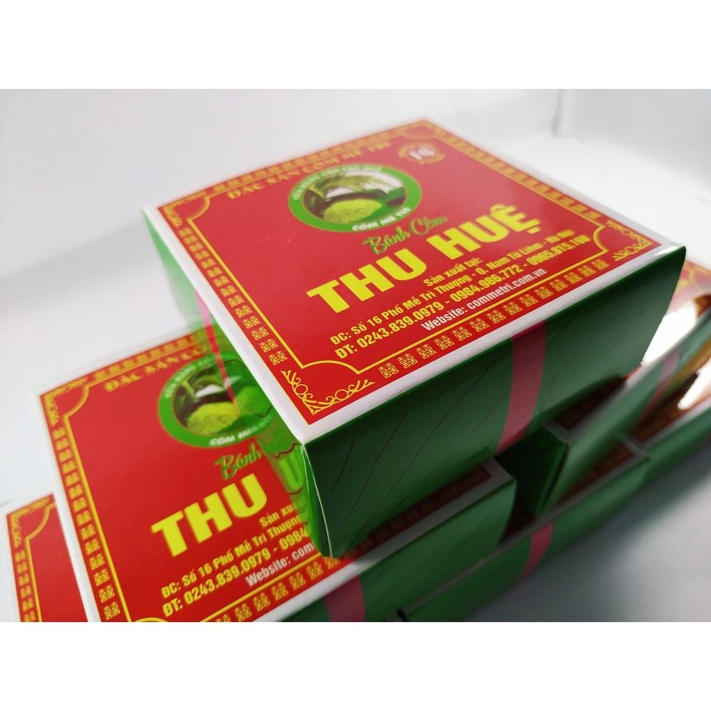 Bánh cốm mễ trì thu huệ