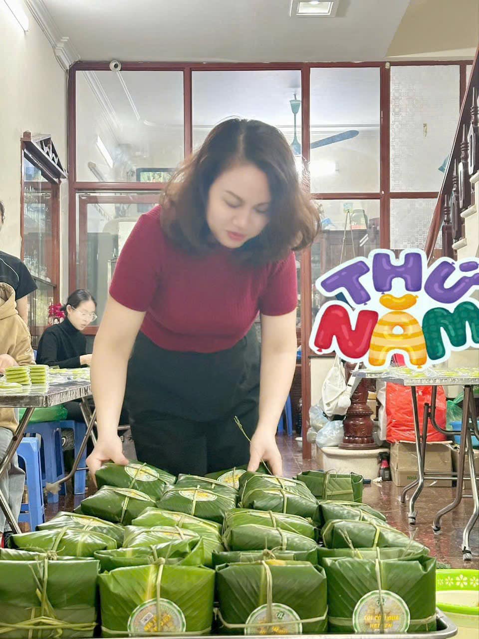 xôi cốm mễ trì cốm thu huệ là món ăn cổ truyền tuyệt vời