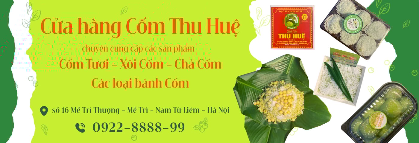 cốm thu huệ mễ trì thông tin đặt hàng
