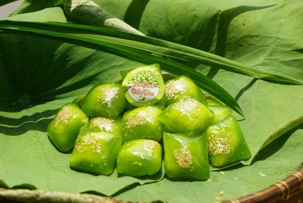 bánh xu xê nhân cốm xào