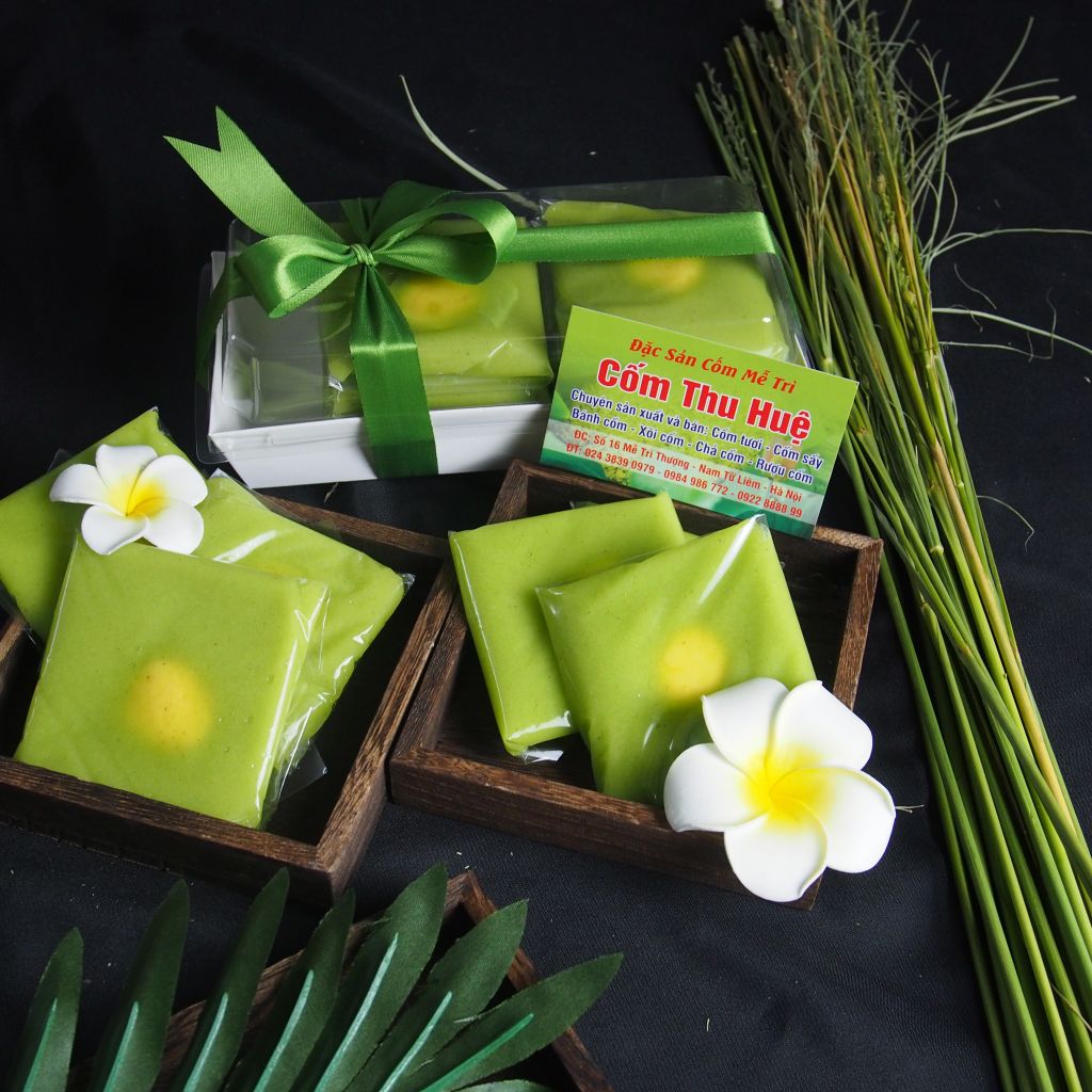 bánh cốm món ăn truyền thống