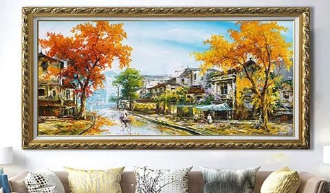 Tranh Treo Tường Phòng Khách Giúp Tôn Lên Vẻ Đẹp Tranh Hài Hòa
