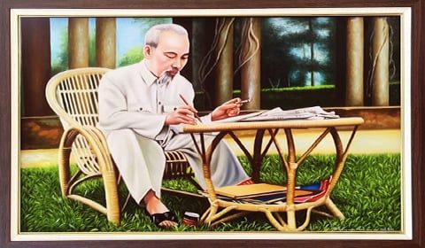 Tranh Sơn Dầu Bác Hồ – Nghệ Thuật Truyền Cảm Hứng và Tôn Vinh Lãnh Tụ