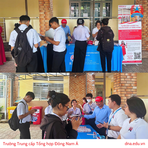 TƯ VẤN TUYỂN SINH TẠI TRUNG TÂM GDNN-GDTX DĨ AN