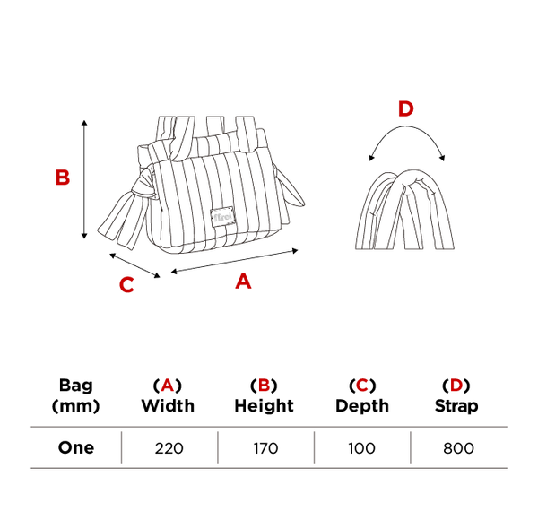 Túi Bánh Mây Rutz S FFROI
