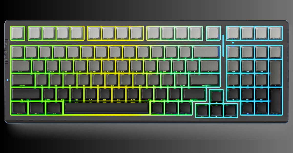 Phối màu cho bàn phím ĐEN