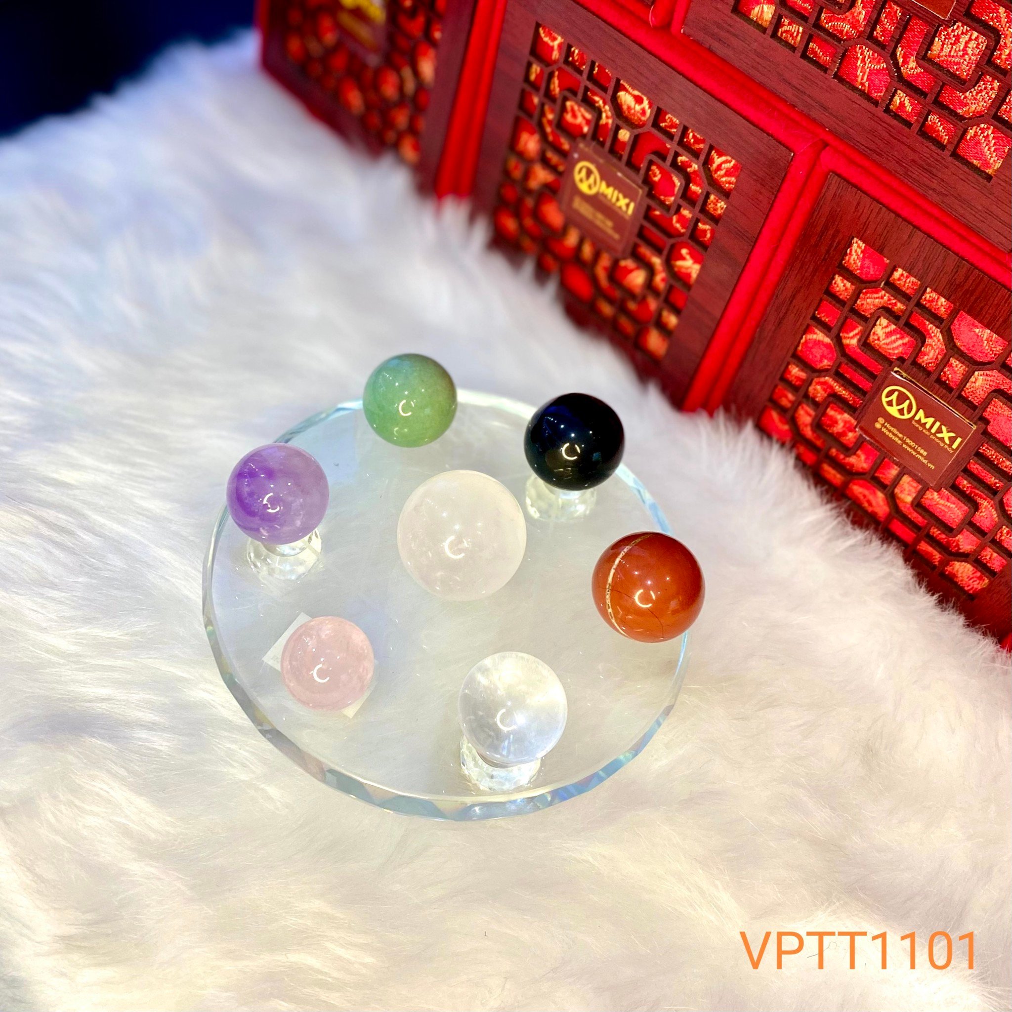 BỘ THẤT TINH TRẬN THẠCH ANH ĐA SẮC – KÍCH HOẠT NĂNG LƯỢNG, TỤ KHÍ SINH TÀI, BÌNH AN GIA ĐẠO