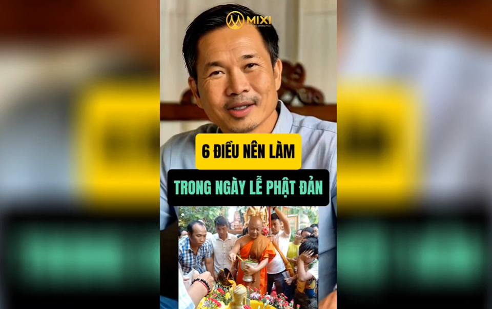 6 ĐIỀU NÊN LÀM TRONG NGÀY LỄ PHẬT ĐẢN