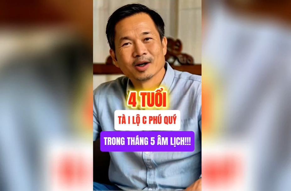 4 TUỔI TÀI LỘC PHÚ QUÝ TRONG THÁNG 5 ÂM LỊCH!!!