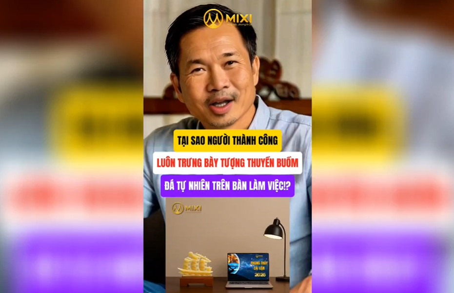 TẠI SAO NGƯỜI THÀNH CÔNG LUÔN TRƯNG BÀY TƯỢNG THUYỀN BUỒM TRÊN BÀN LÀM VIỆC!?