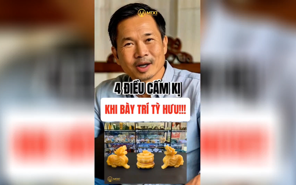 4 ĐIỀU KIÊNG KỊ KHI BÀY TRÍ TỲ HƯU TRONG PHONG THỦY!!!