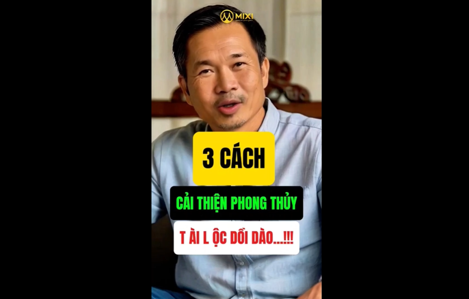 3 CÁCH CẢI THIỆN PHONG THỦY TÀI LỘC DỒI DÀO!!!