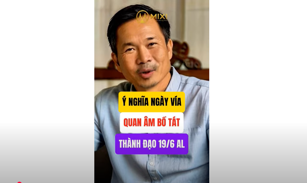 Ý NGHĨA NGÀY VÍA QUAN ÂM BỒ TÁT THÀNH ĐẠO 19/6 AL
