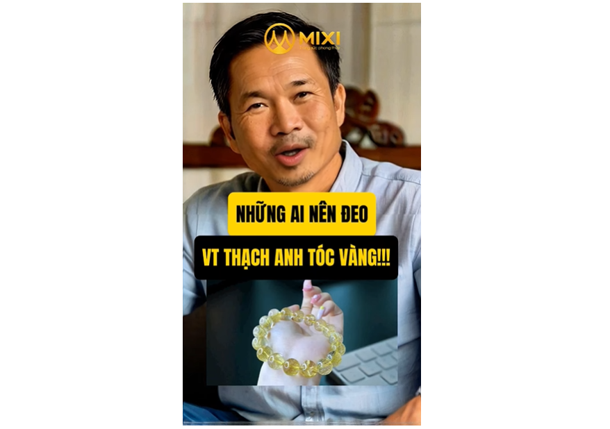 NHỮNG AI NÊN ĐEO VÒNG TAY THẠCH ANH TÓC VÀNG!!!