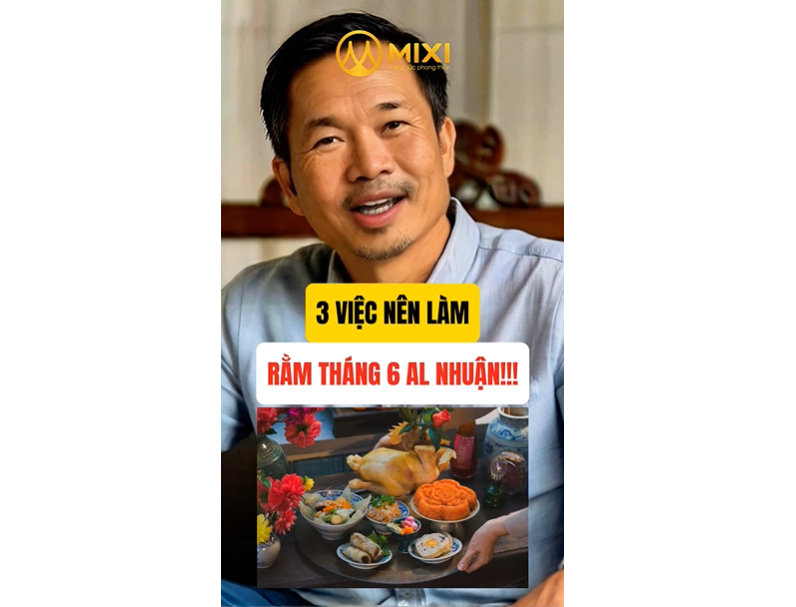 3 VIỆC NÊN LÀM TRONG NGÀY MAI - RẰM THÁNG 6 ÂM LỊCH NHUẬN!!!
