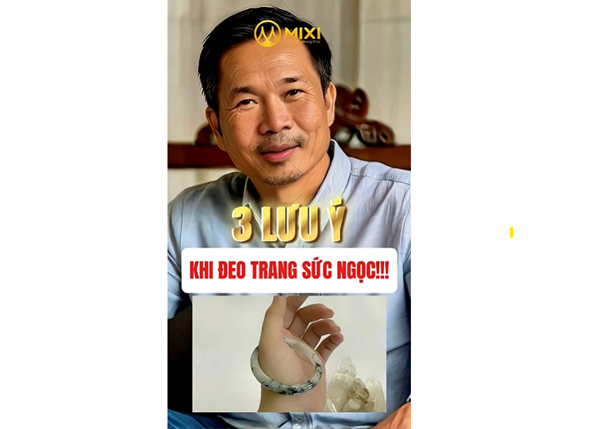 3 LƯU Ý LHI ĐEO TRANG SỨC NGỌC!!!