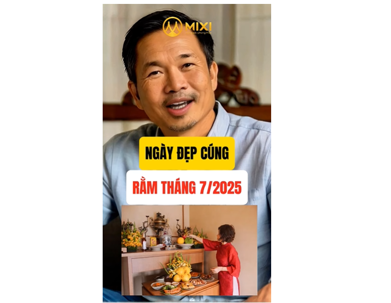 NGÀY ĐẸP CÚNG RẰM THÁNG 7 ÂM LỊCH 2025!!!