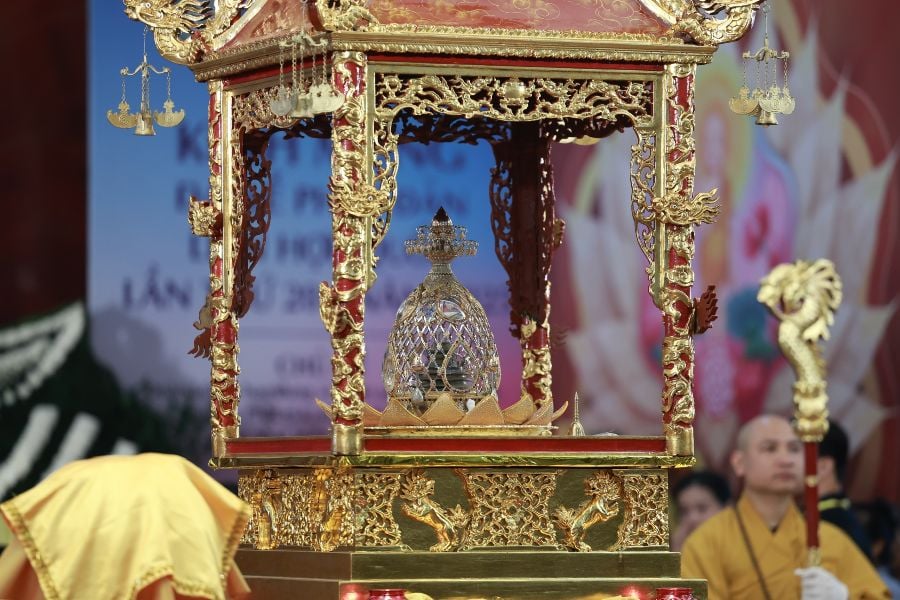 CHIÊM BÁI XÁ LỢI PHẬT - KHOẢNH KHẮC THIÊNG LIÊNG DẪN LỐI TÂM AN