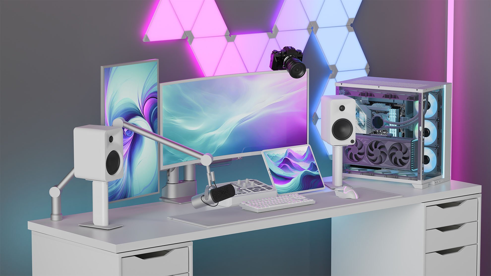 Phân tích Âm Thanh và Decor với Loa Kanto ORA4.
