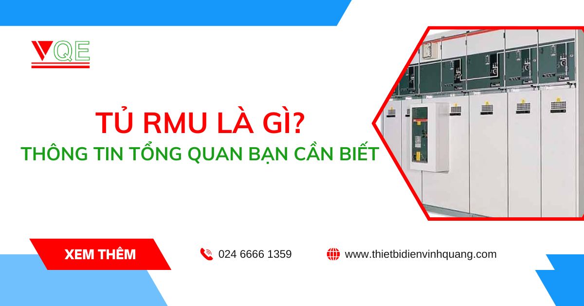 Tủ RMU là gì? Thông tin tổng quan bạn cần biết