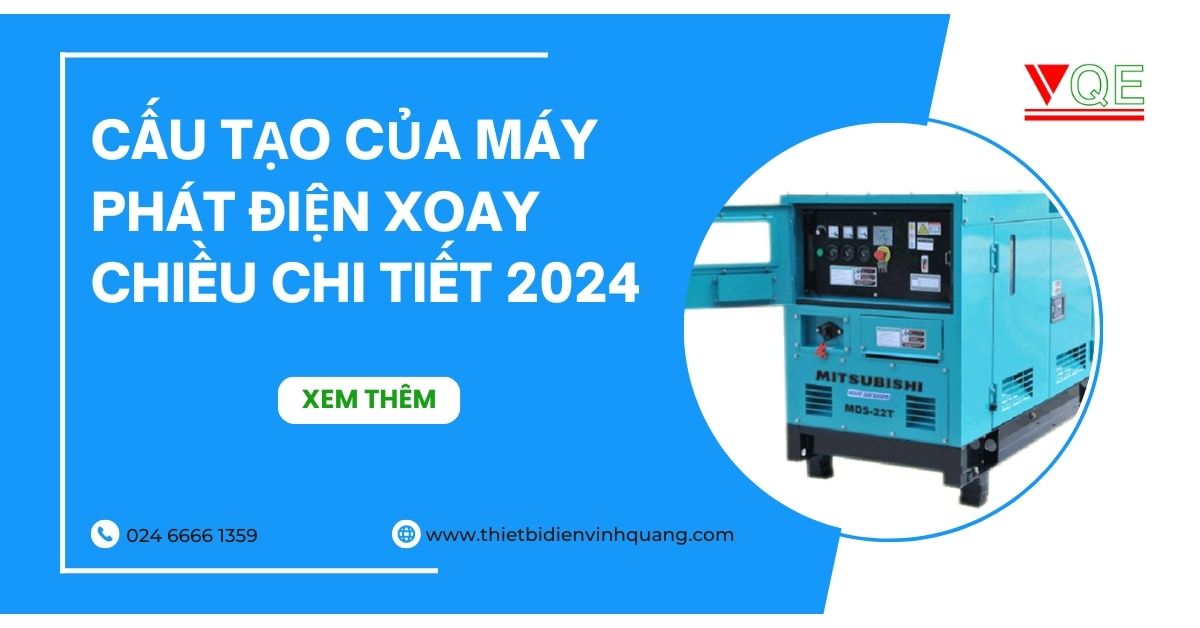 Cấu tạo của máy phát điện xoay chiều chi tiết 2024