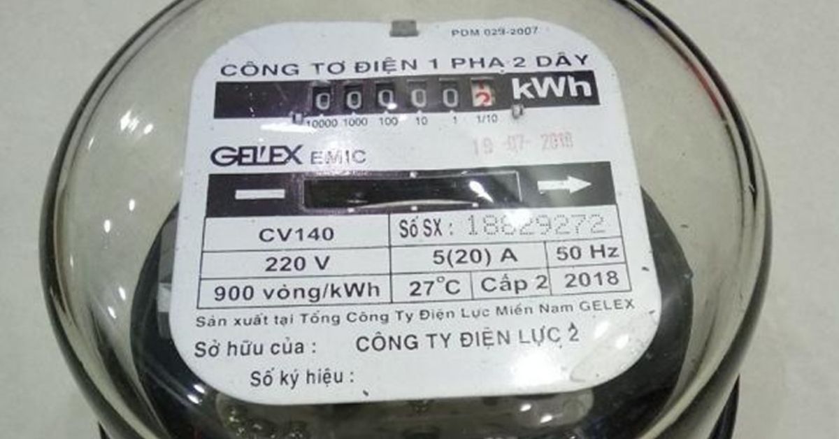 thietbidienvinhquang.com - Phân loại công tơ điện