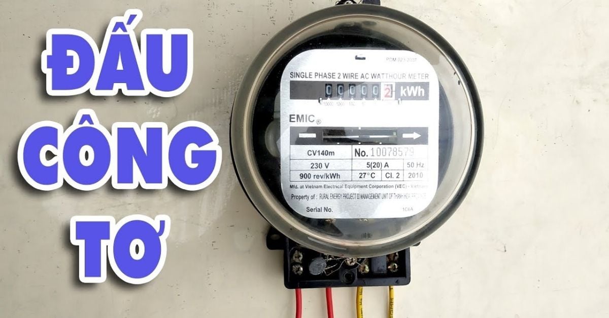 thietbidienvinhquang.com - Nguyên lý hoạt động đồng hồ điện 1 pha