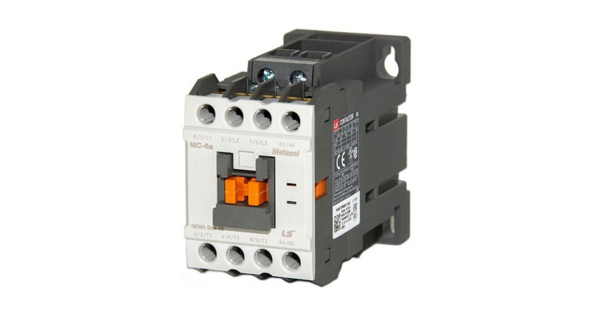 thietbidienvinhquang.com - Cấu tạo của contactor 1 pha