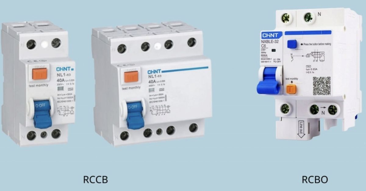thietbidienvinhquang.com - RCCB và RCBO là gì?