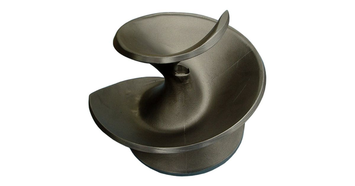 thietbidienvinhquang.com - Cánh máy bơm ly tâm trục vít (Centrifulgar screw impeller)