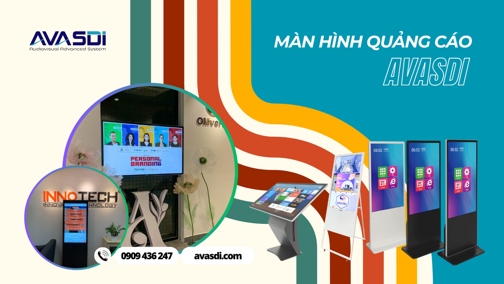 Diverse Types of Advertising Screens for Businesses