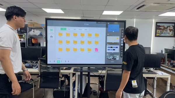 Lợi ích khi ứng dụng màn hình tương tác vào phòng họp