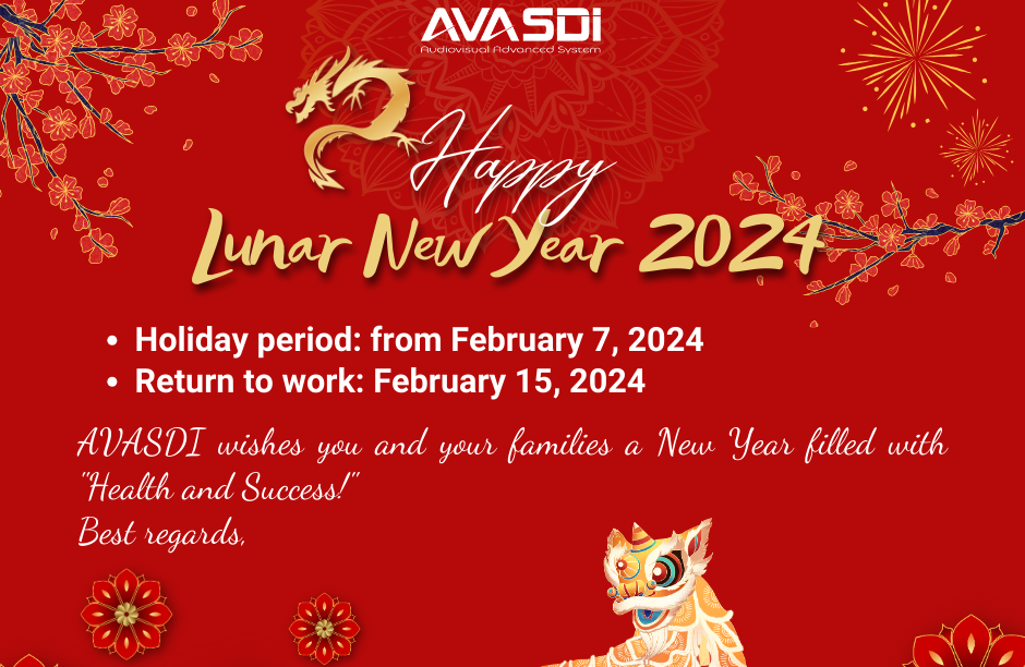 Thông báo nghỉ Tết Nguyên đán 2024 – AVASDI