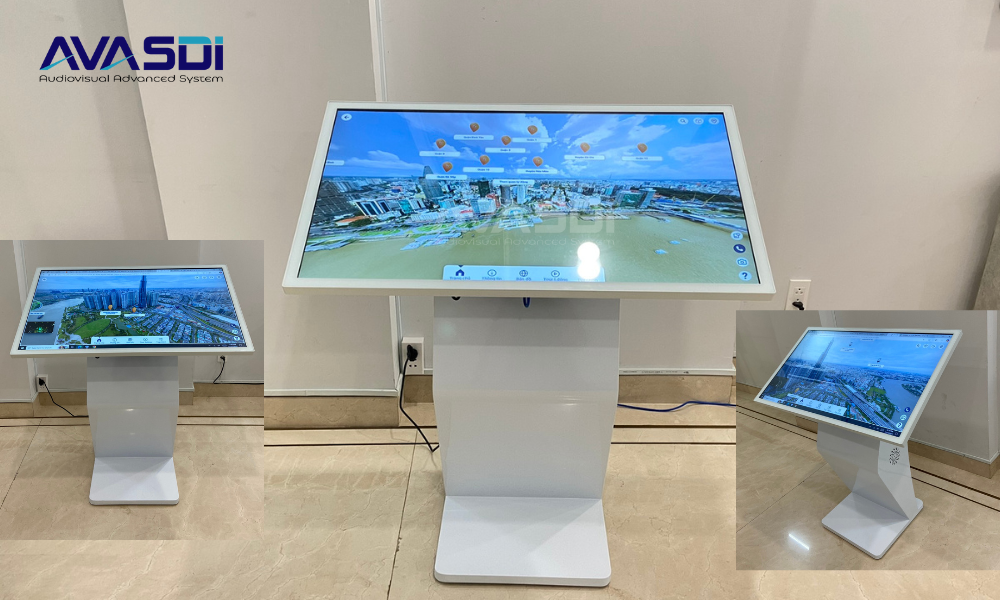 AVASDI K02 Series Interactive Kiosk Advertising Screen
