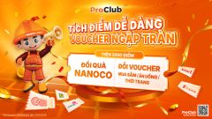 CHƯƠNG TRÌNH TÍCH ĐIỂM MỚI TỪ PROCLUB