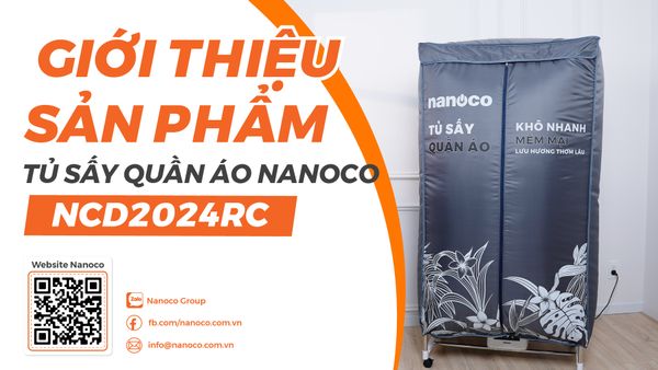 TỦ SẤY QUẦN ÁO NCD2024RC- GIẢI PHÁP SẤY KHÔ CỦA GIA ĐÌNH HIỆN ĐẠI