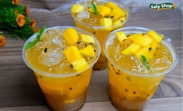 Hướng dẫn pha chế trà xoài chanh dây chi tiết