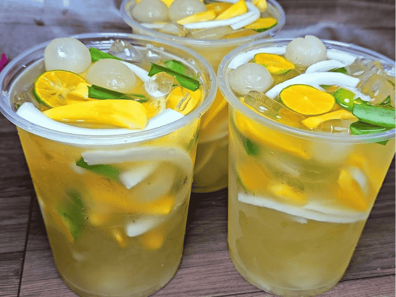Cách làm dừa tắc mix ngon để kinh doanh